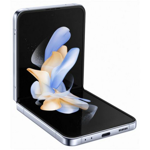 Смартфон Samsung Galaxy Z Flip4 8/256 ГБ, nano SIM+eSIM, голубой