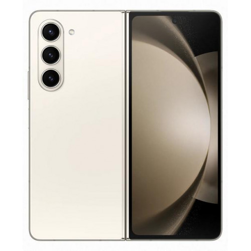 Смартфон Samsung Galaxy Z Fold5 12/256 ГБ, Dual: nano SIM + eSIM, кремовый