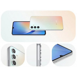 Смартфон Samsung Galaxy A34 6/128GB Silver (Серебряный)