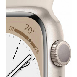 Смарт-часы Apple Watch Series 8 (41mm) Starlight Aluminium case (Сияющая Звезда)