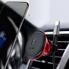 Магнитный держатель Baseus Magnetic Air Vent Car Mount Holder with cable clip Red/красный SUGX-A09