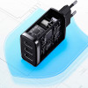 Сетевое зарядное устройство Baseus Compact Charger 3U 17W EU черный CCXJ020101