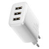 Сетевое зарядное устройство Baseus Compact Charger 3U 17W EU White (CCXJ020102)
