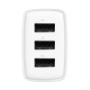 Сетевое зарядное устройство Baseus Compact Charger 3U 17W EU White (CCXJ020102)