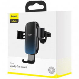 Держатель для телефона Baseus Glaze Gravity Car Mount black/черный SUYL-LG01