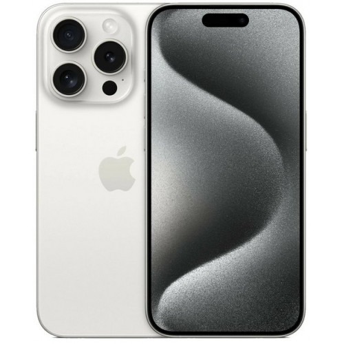 Смартфон Apple iPhone 15 Pro Max 256 ГБ, Dual: nano SIM + eSIM, белый титан