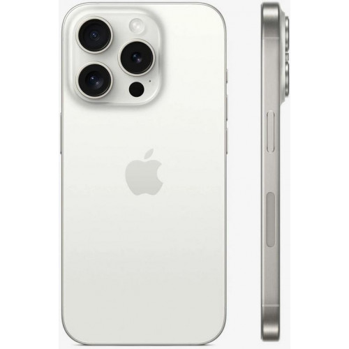 Смартфон Apple iPhone 15 Pro Max 256 ГБ, Dual: nano SIM + eSIM, белый титан